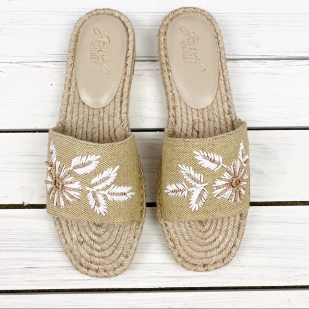 BADGLEY MISCHKA Jewel Kyrene Espadrille Sandals